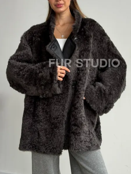 Шубка из овчины - фото 1