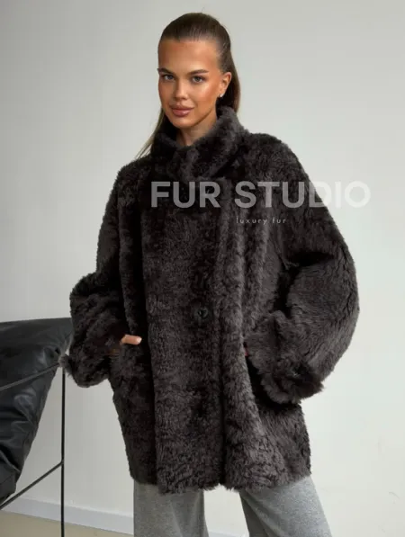 Шубка из овчины - фото 5