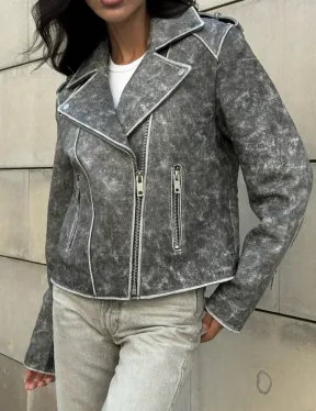 Косуха из натуральной кожи  VINTAGE COLLECTION - фото 9