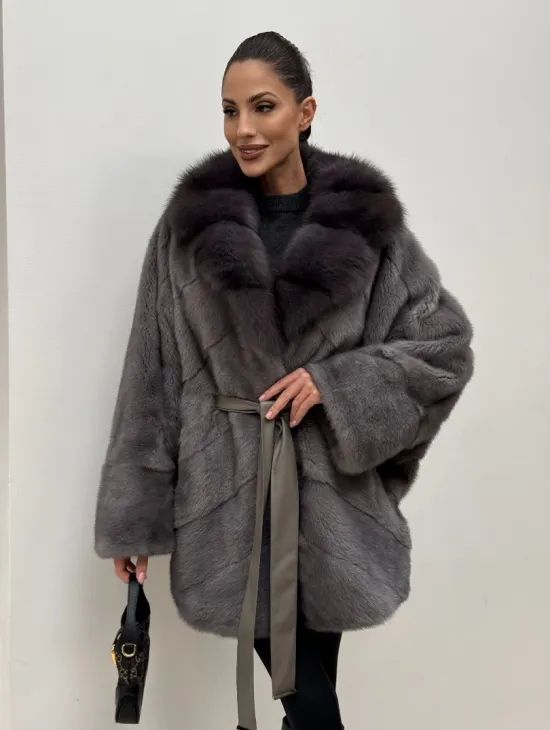 Полушубок норковый 