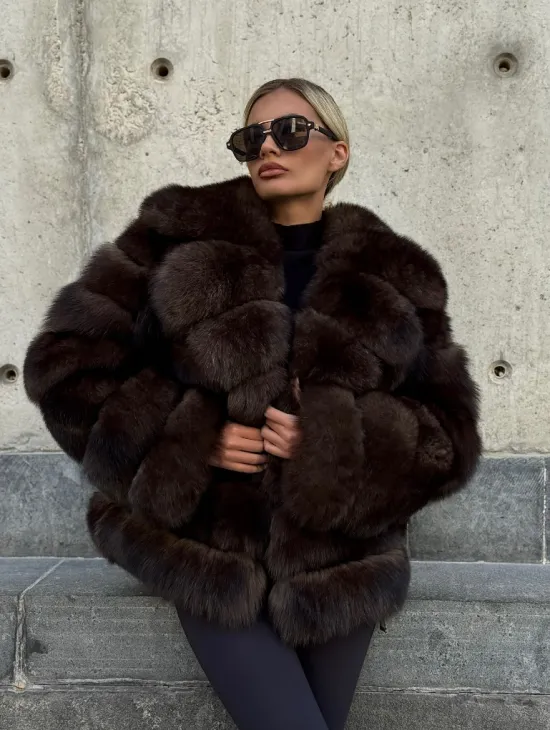 Шуба под соболь - фото 8