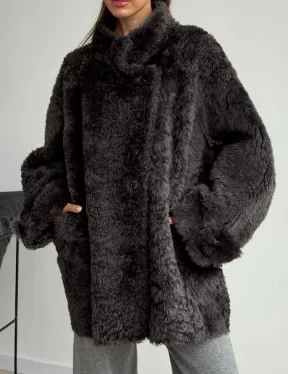 Шубка из овчины - фото 2