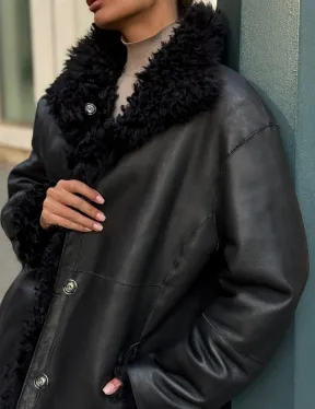 Дубленка из натуральной овчины Тиградо - фото 3